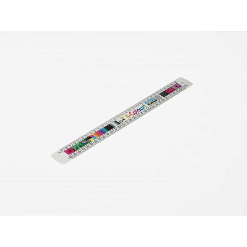 Oval Scale Ruler 12"
