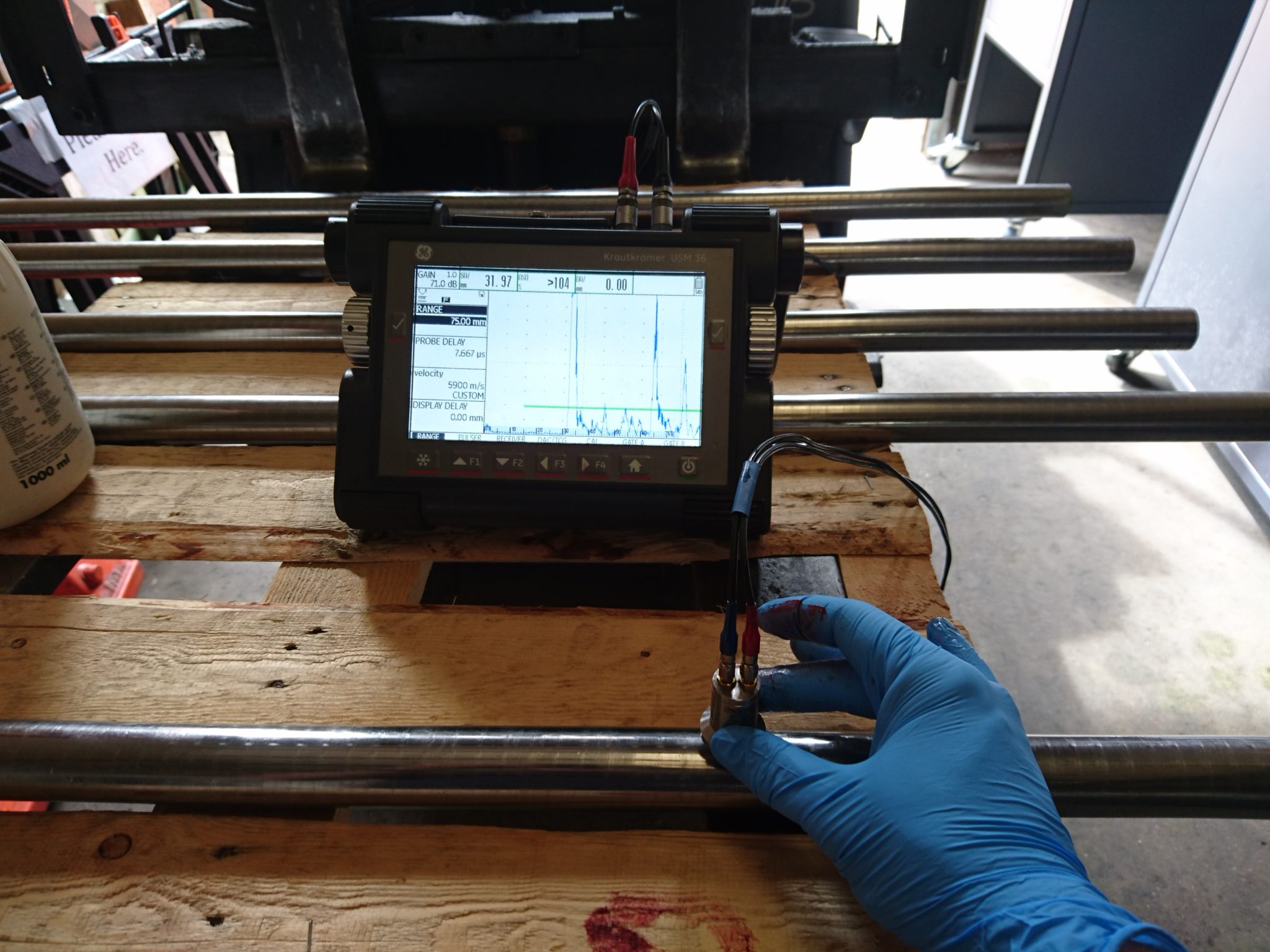 UK Specialists in Ultrasonic Testing For Metal Stock