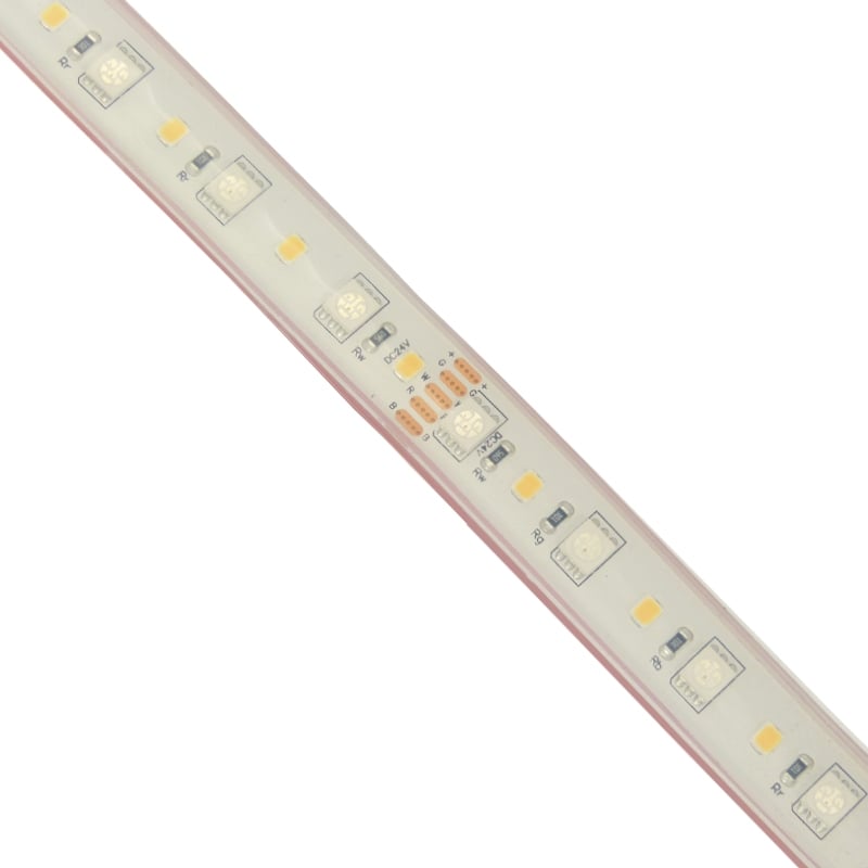 LED Strip Tape RGBW Colour Changing with White 24V IP68 