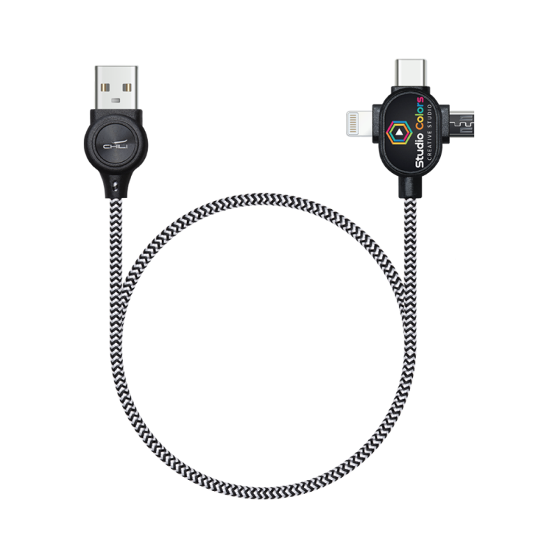 LipaNoi 3-in-1 Charging and Data Cable