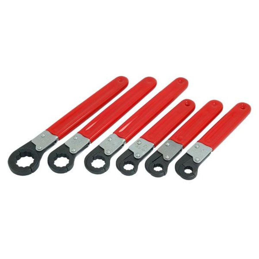 Neilsen CT1740 Ratcheting Pipe Wrench Set - 6pc