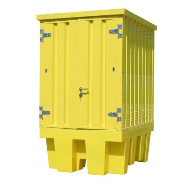 Hard Covered Spill Pallet for IBC