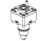 Axial driven tool MT CAPTO H&#61;60mm