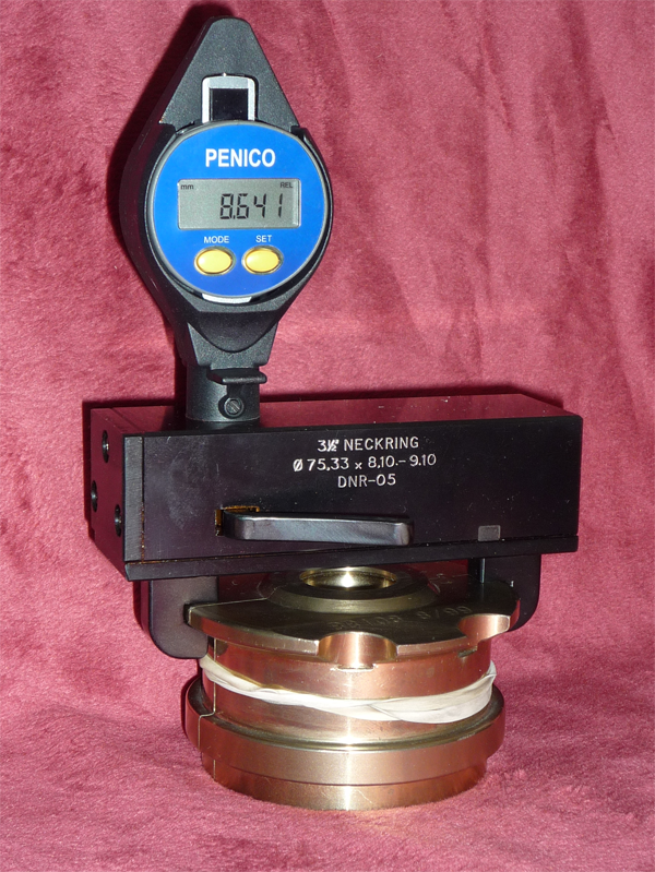 Premium Quality Penico Neckring Dovetail Calibrator