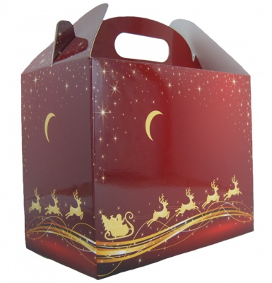 Gable Boxes - 17x10x14cm (pk10) - REINDEER