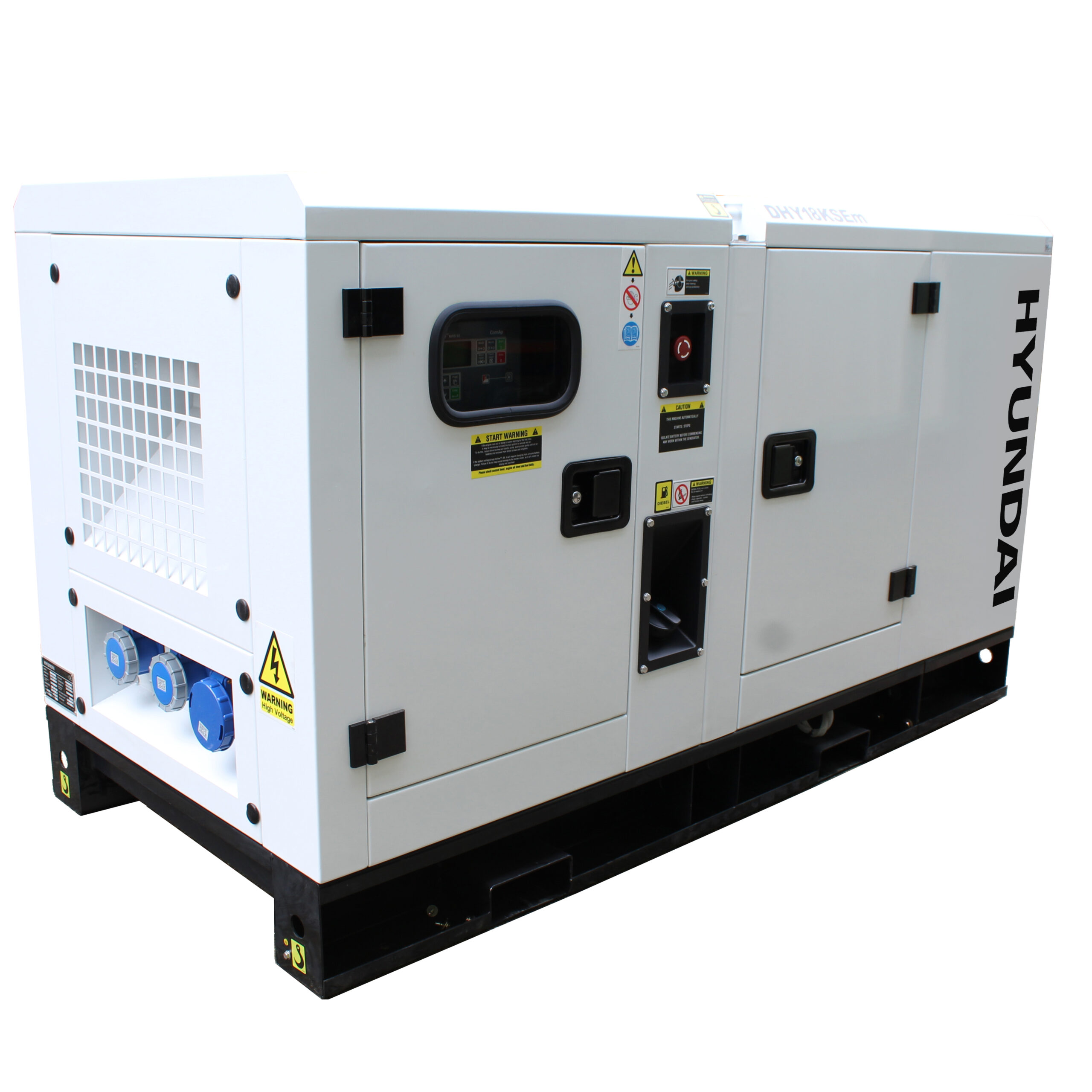 Hyundai 18kW/22.5kVA Single Phase Diesel Generator 