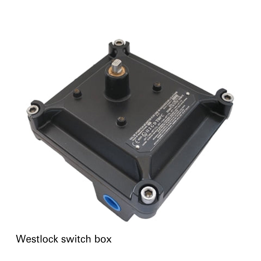 Designers of Westlock electric control/positioning switch - 4 & 6 Way ATEX/IEC rated