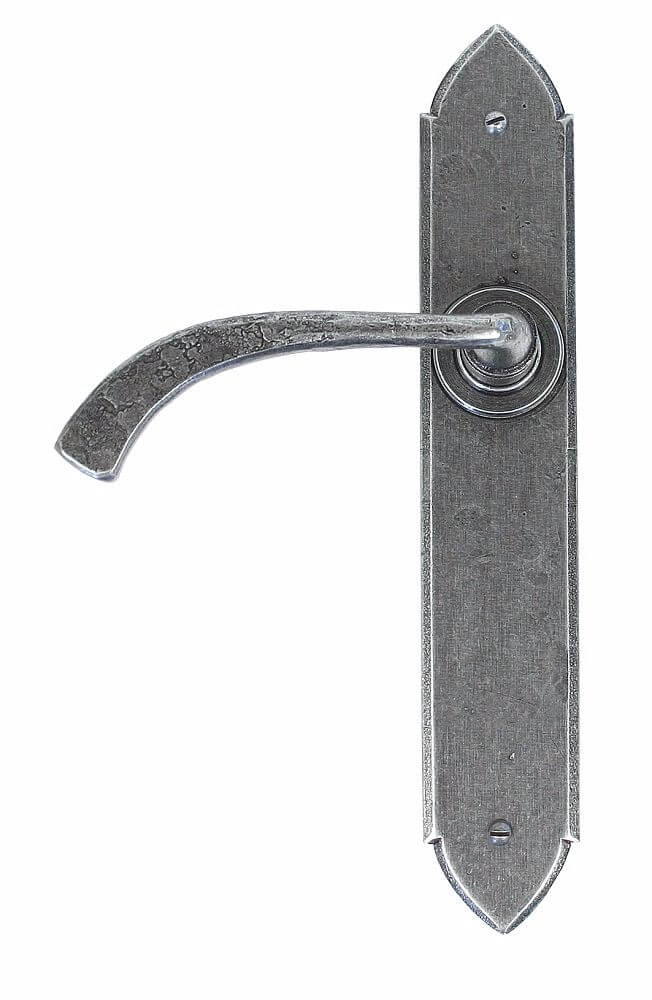 Anvil 33635 Pewter Gothic Curved Lever Latch