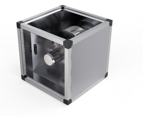 MUB/T 560D4 ECO 12,000m³/h, 400v Centrifugal box fan, 120°C.  continuous, insulated