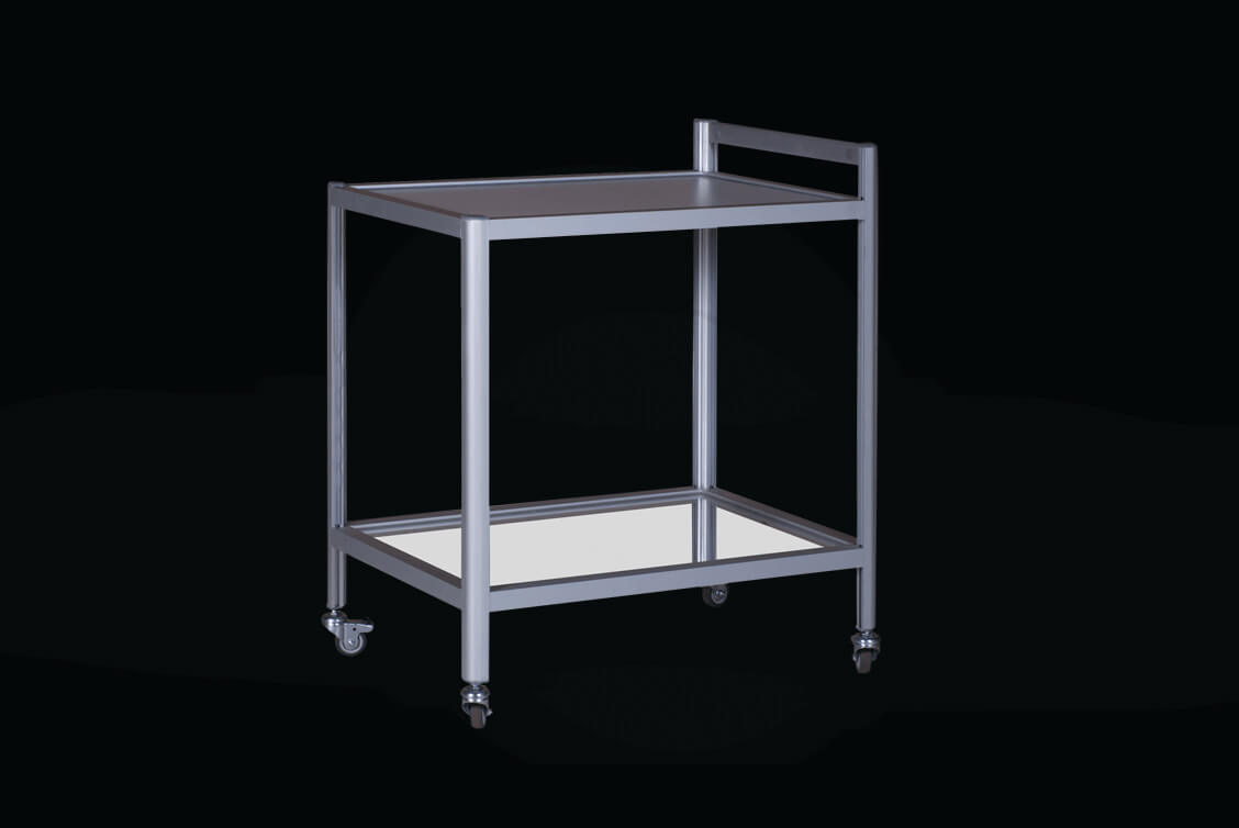 Durable Stainless Steel Lab Trolleys For Laboratories