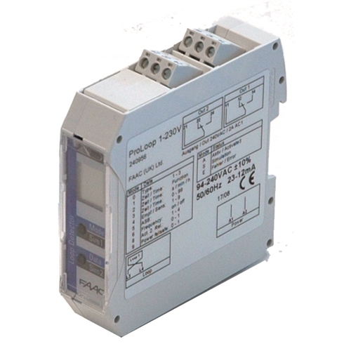 FAAC Proloop Detector for 1 Loop 230V