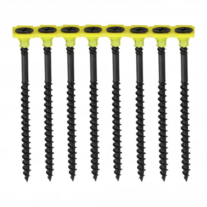 TIMCO Collated Drywall Screws Black Coarse Thread