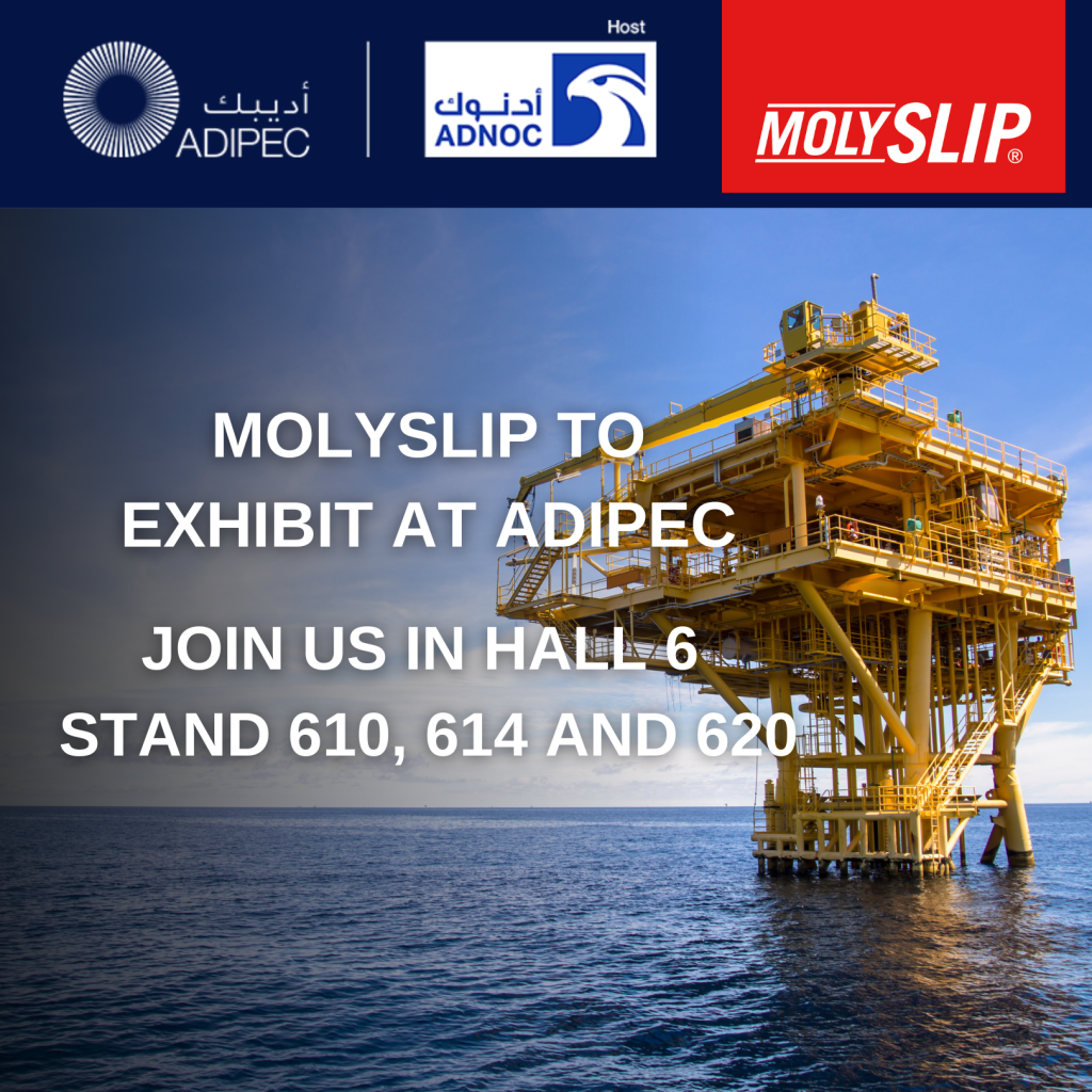 Molyslip Showcases Industry-Leading Oil &amp; Gas Lubricants at ADIPEC 2023 in Abu Dhabi