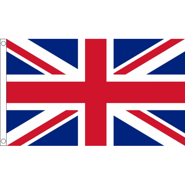 Durable Nylon Union Jack Flag - 5ft x 3ft