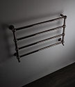 Bronze Ball Jointed Multi Rail Towel Warmer (10BZ)