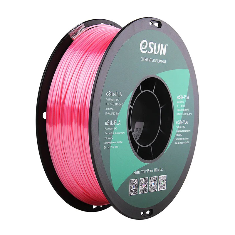 eSUN PLA Pink Silk 1.75mm 1Kg 3D Printing filament