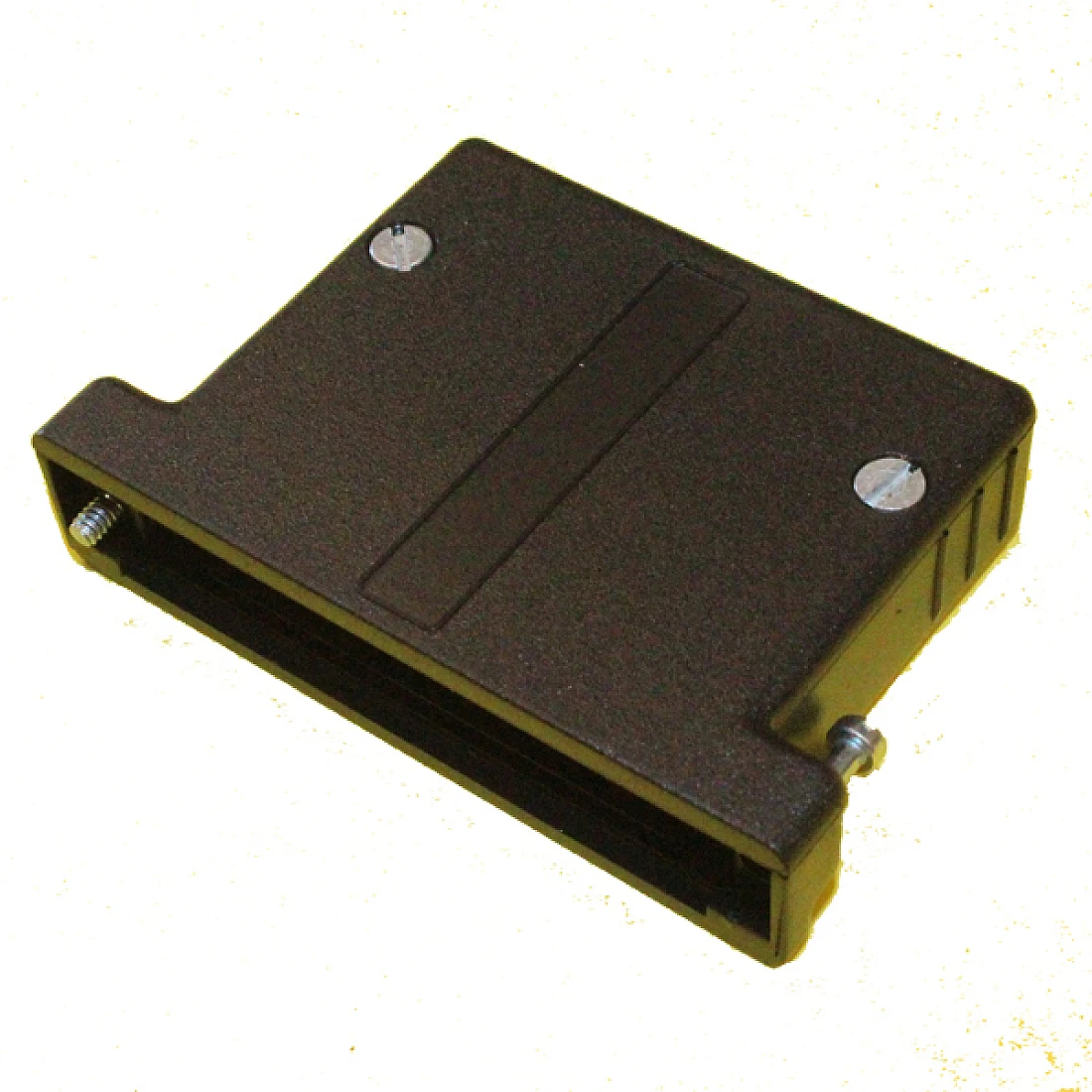 37 Way D Plastic Hood Short Screw Black