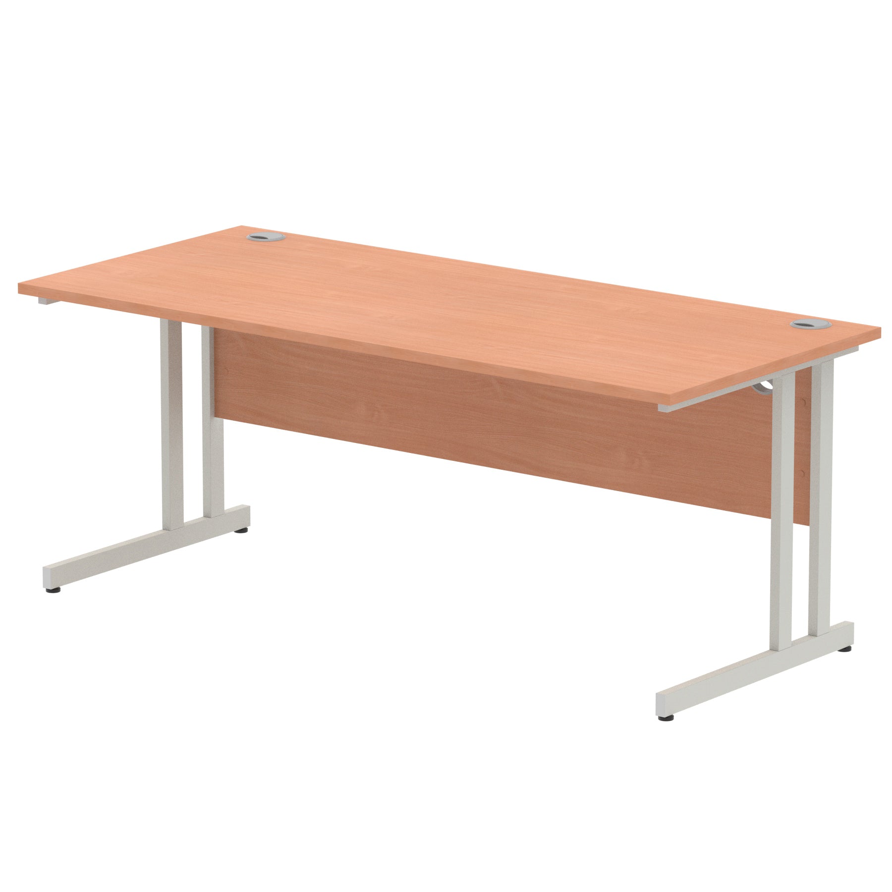 Specialising In Impulse Straight Desk Cantilever Leg - 1800mm - Multiple Colour Options North Yourkshire