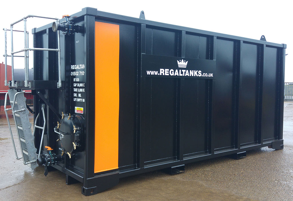Hire Your Open Top Storage Tanks from Regal Tanks