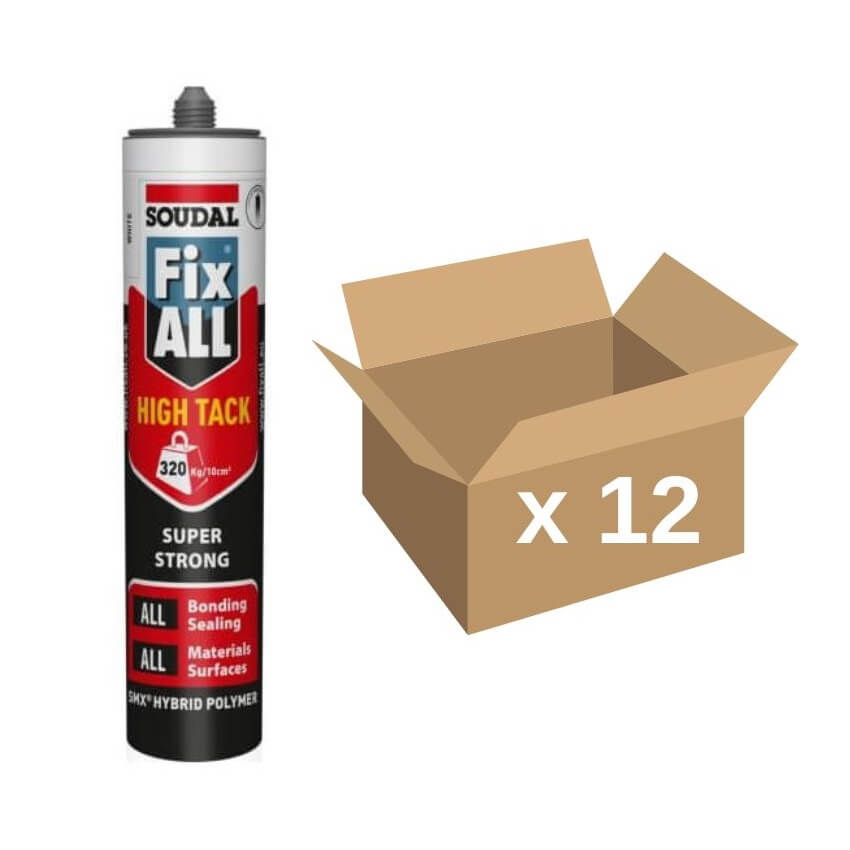 Fix All High Tack Anthracite 290ml (Box 12)