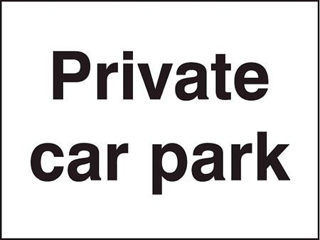 Private car park