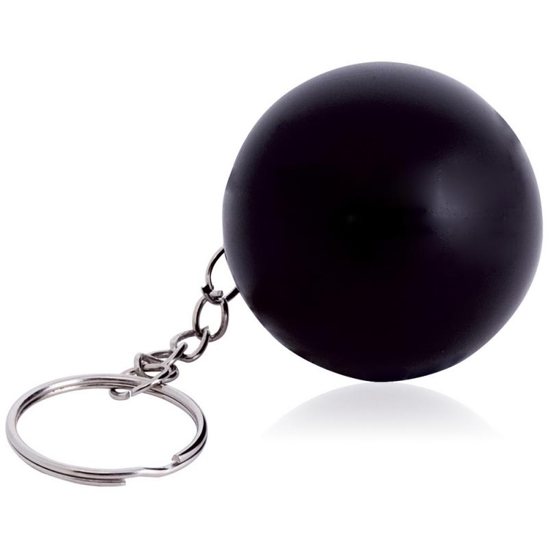 Round Stress Ball Keyring