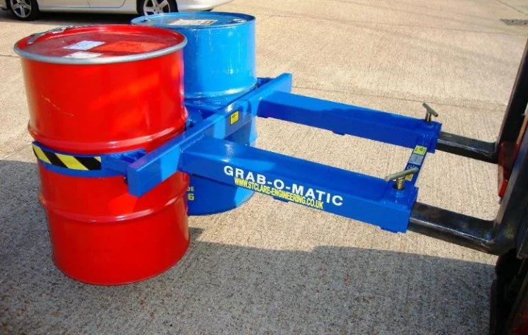 Grab-O-Matic DH-2 Double Steel Drum Handler
