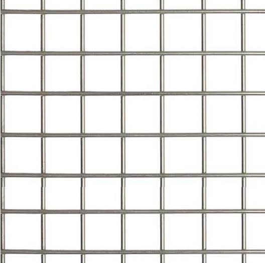 4'x 8' 1"x 1"x 10g Type 316 Stainless Steel Welded Mesh