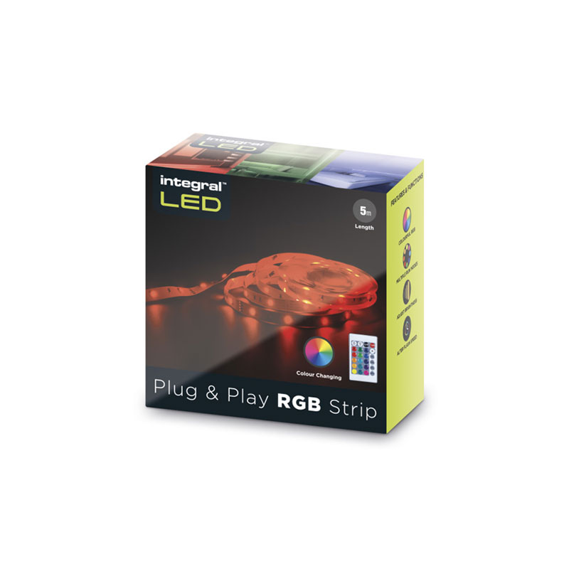 Integral Plug and Play RGB LED Strip 4.5W/M (Priced Per 5M)