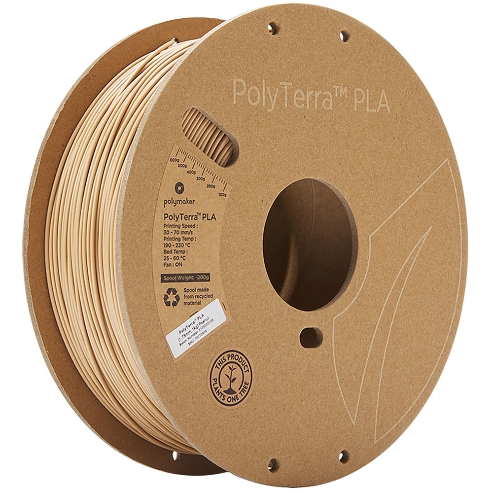 PolyTerra PLA Peanut 1.75mm 1Kg