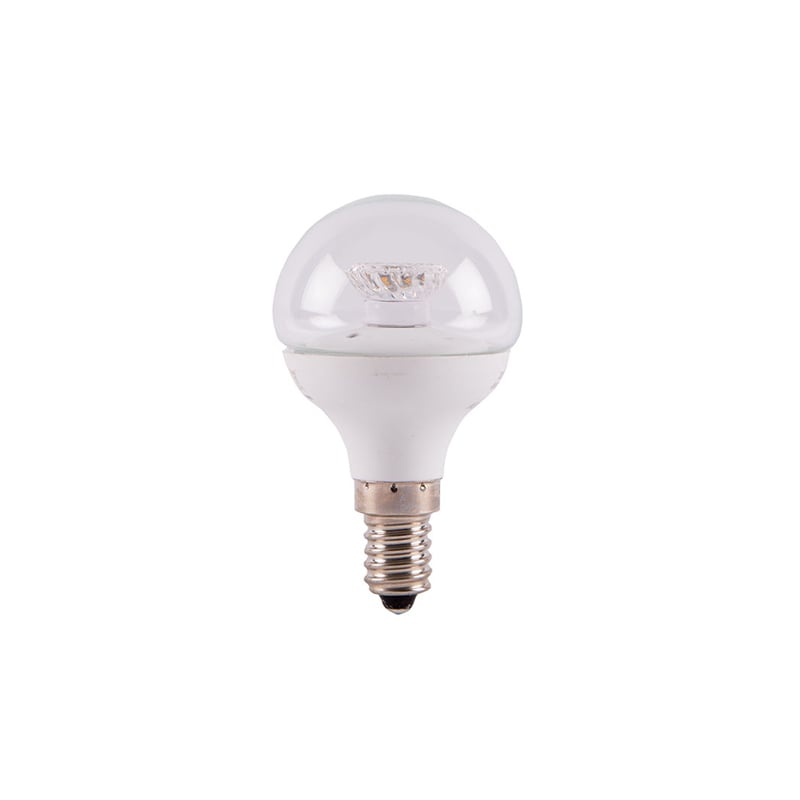 Bell Clear Round Dimmable LED Ball Bulb 2.1W E14 2700K
