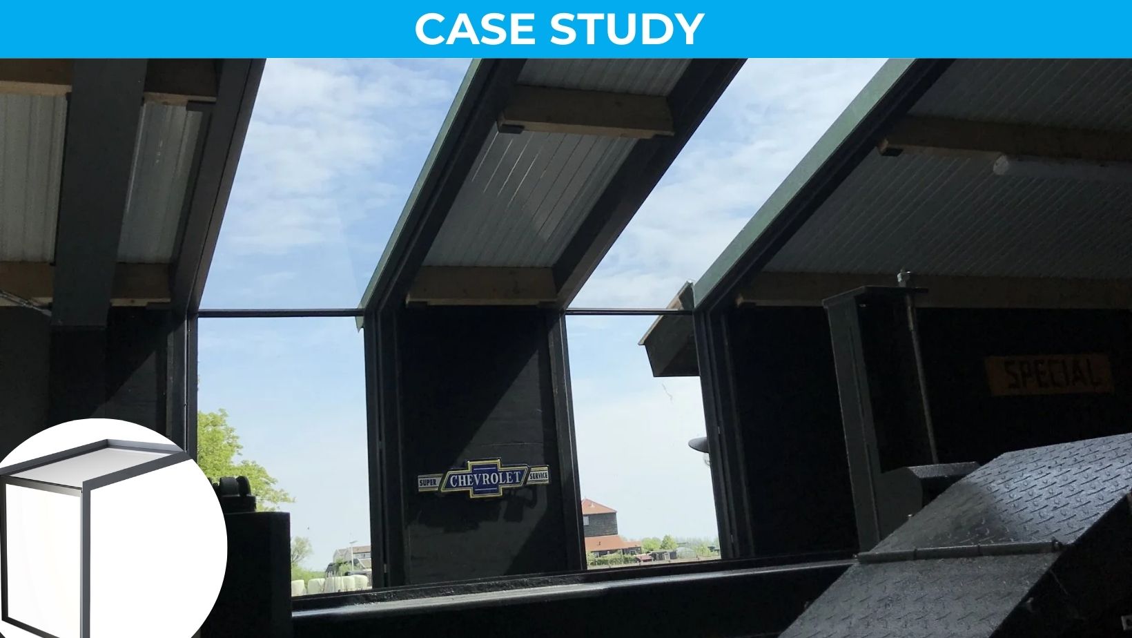 Eaves Flushglaze Rooflight Creates Feature For Commercial Tuning Shop