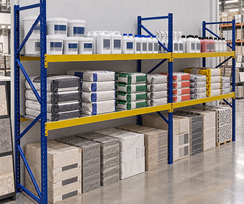 Heavy Duty Longspan Starter Bay Racking For Warehouse Storage