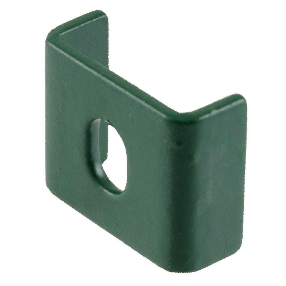 Small Mesh Clip for 868 MeshPowder Coated Green Finish - RAL 6005