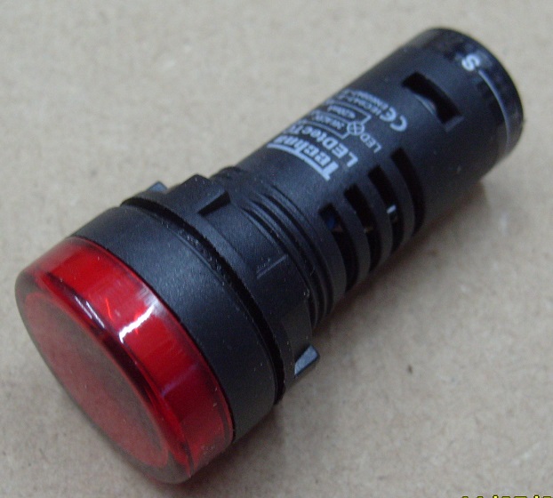 LED Indicator with Test Circuit Red 24V AC/DC
[LEDtec TCred]