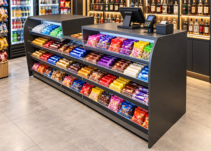 K50 Space Saving Shop Shelving For Organised Retail Interiors