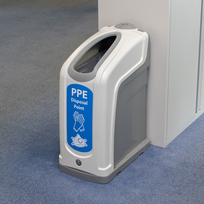 Nexus&#174; 50 PPE Waste Bin
                                    
	                                    Ideal for Offices & Reception Areas