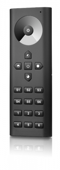 Sunricher RF Single Colour 6 Zone Remote Control Handset