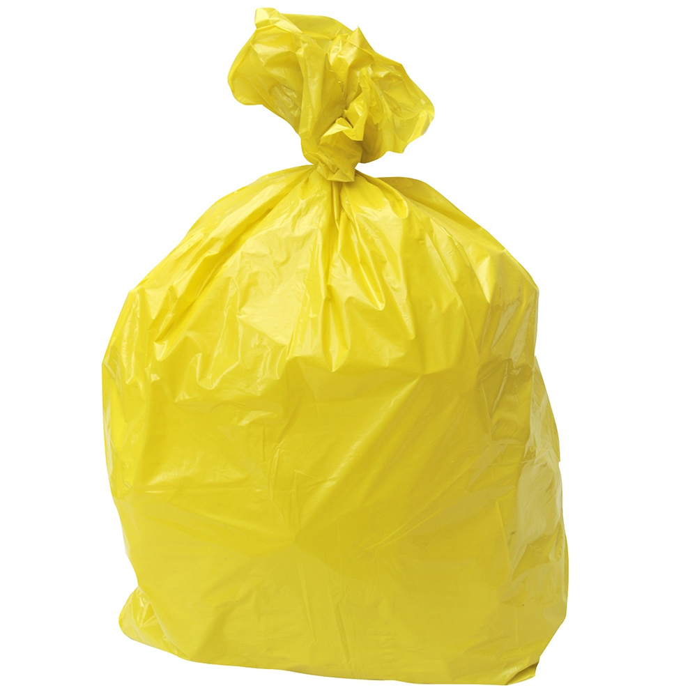 Suppliers Of Yellow Refuse Sacks 1 X 200 For Nurseries