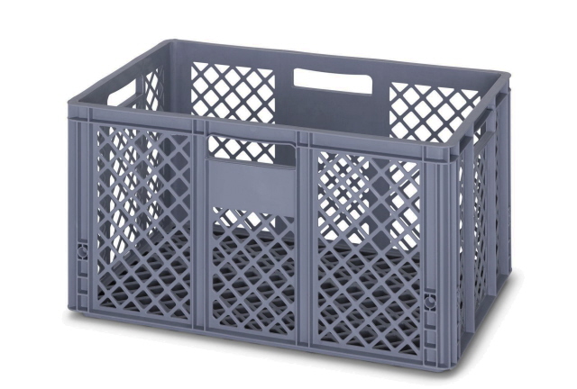 66 Litre Perforated Euro Plastic Stacking Container