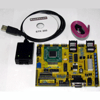 USB STK300 AVR Board for AVR Atmega128 Microcontrollers