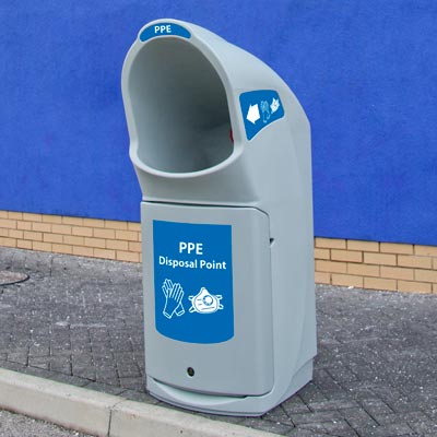 Manufacturers Of Combo Delta&#8482; Large Aperture PPE Disposal Bin