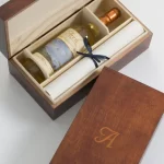 Wooden Whisky Miniature Gift Set
