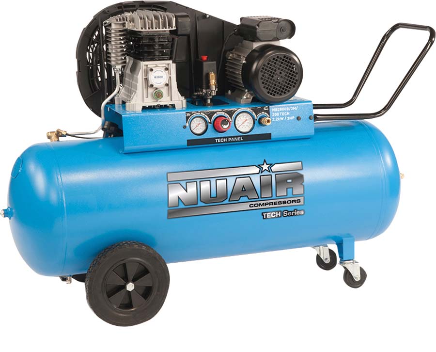 NUAIR 200 Litre Tank 3 hp&#47;2.2 kW