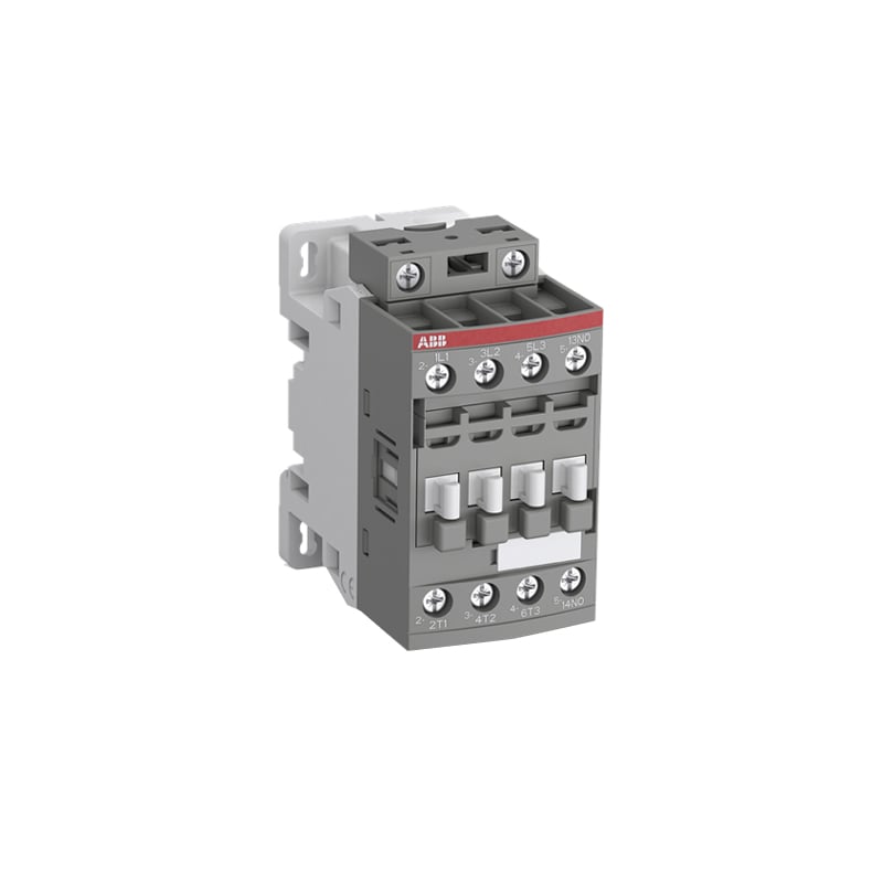 ABB AF Contactor 18A 7.5kW 230V AC 3 Main Poles 1 N/O & 0 N/C