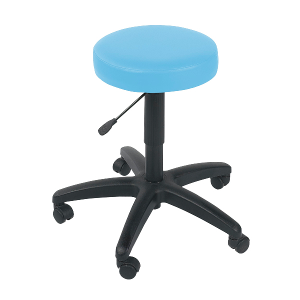 Gas Lift Examination Stool - Sky Blue