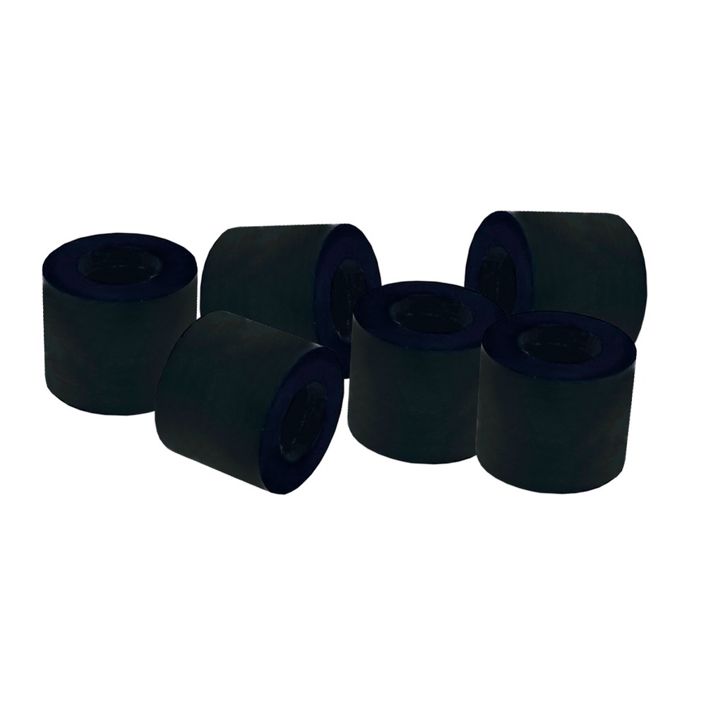 M8 x 30mm Black Nylon Spacer 15mm O/D x 8.4mm I/D