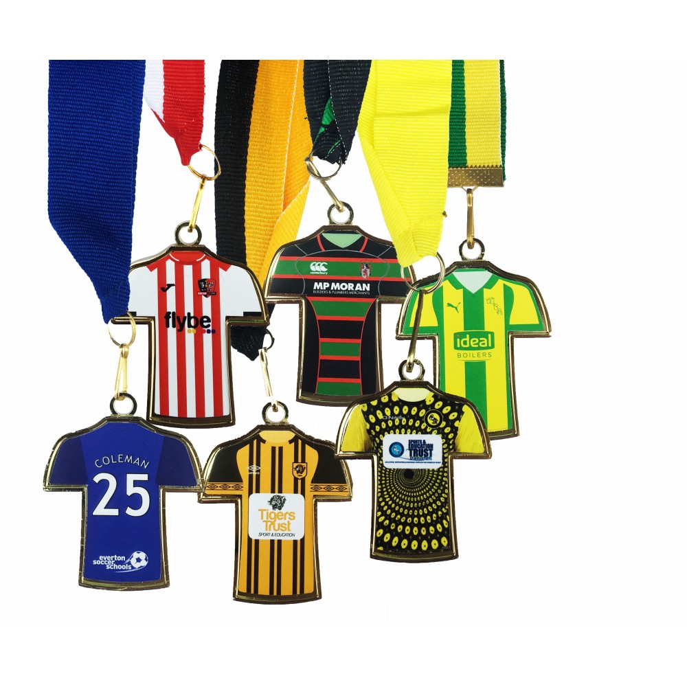 Shirt Shape Medals