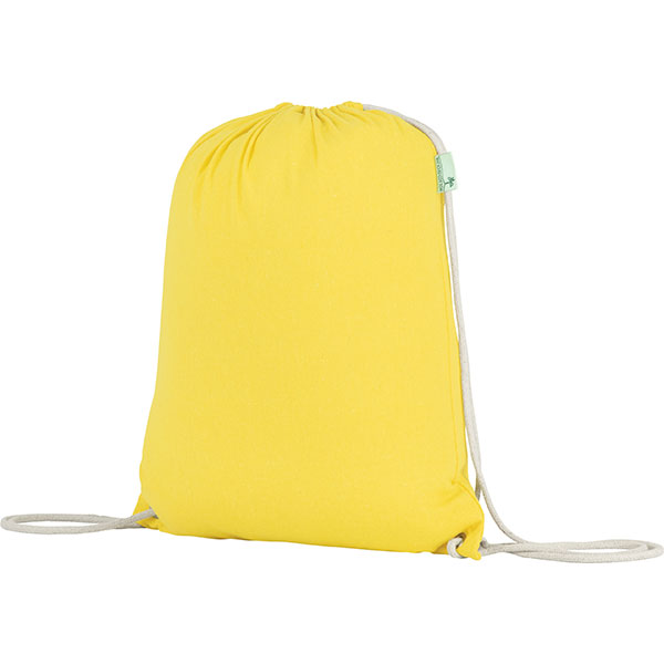 Seabrook 5oz Recycled Cotton Drawstring Bag - Spot Colour