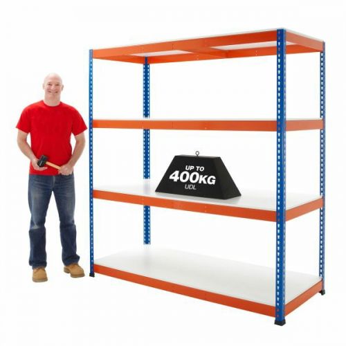 400kg UDL Industrial Melamine Racking Shelves